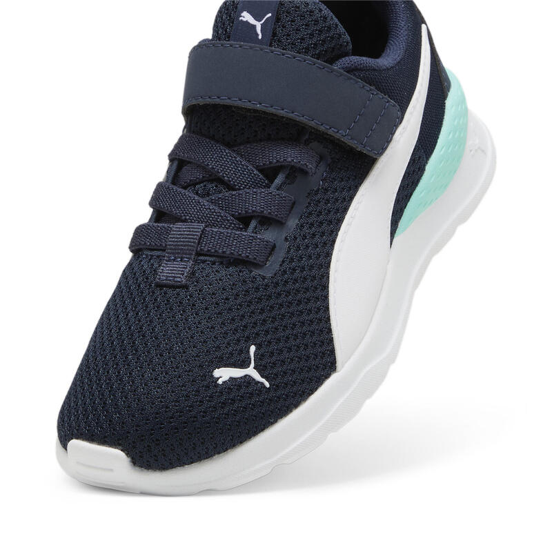 Anzarun Lite Sneakers Jugendliche PUMA Club Navy White Mint Blue Green