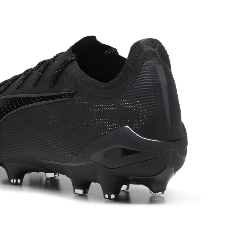 Botas de fútbol ULTRA 5 ULTIMATE AG PUMA Black Silver Shadow Gray Metallic