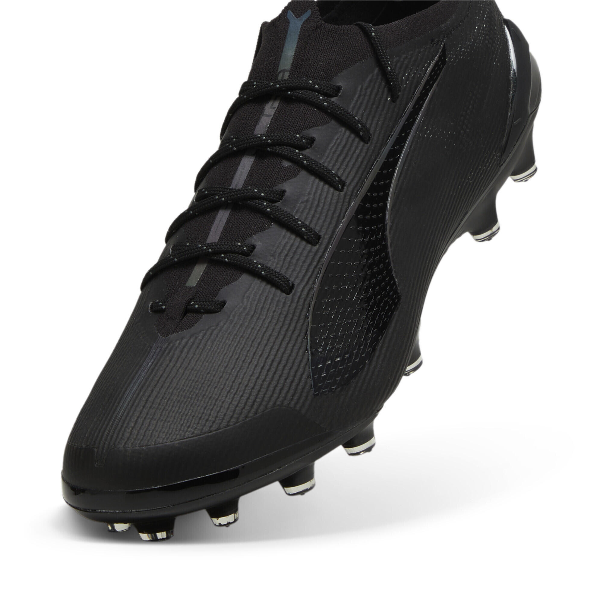 Scarpe da calcio ULTRA 5 ULTIMATE AG PUMA Black Silver Shadow Gray Metallic 7/7