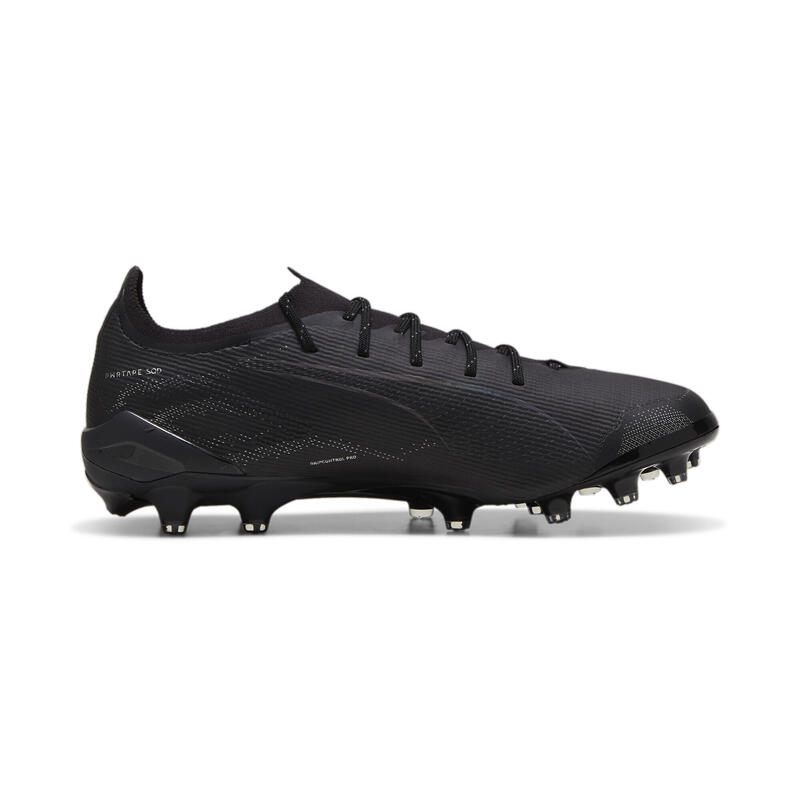 Botas de fútbol ULTRA 5 ULTIMATE AG PUMA Black Silver Shadow Gray Metallic