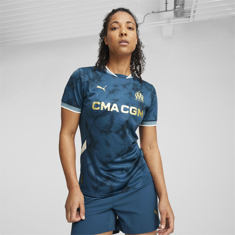 Tricou Olympique de Marseille 24/25 - Femei PUMA Ocean Tropic Bold Blue