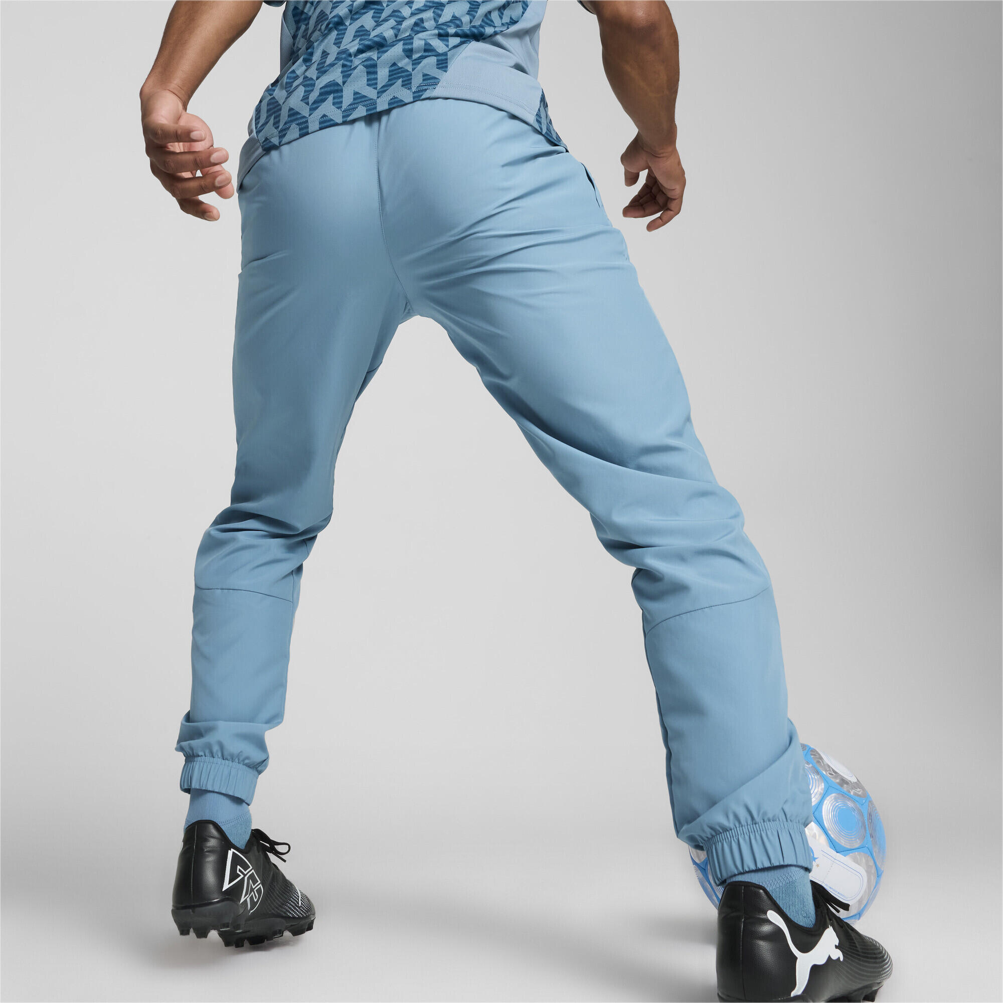 Pantalon tissé d’avant-match Olympique de Marseille Homme PUMA 6/7