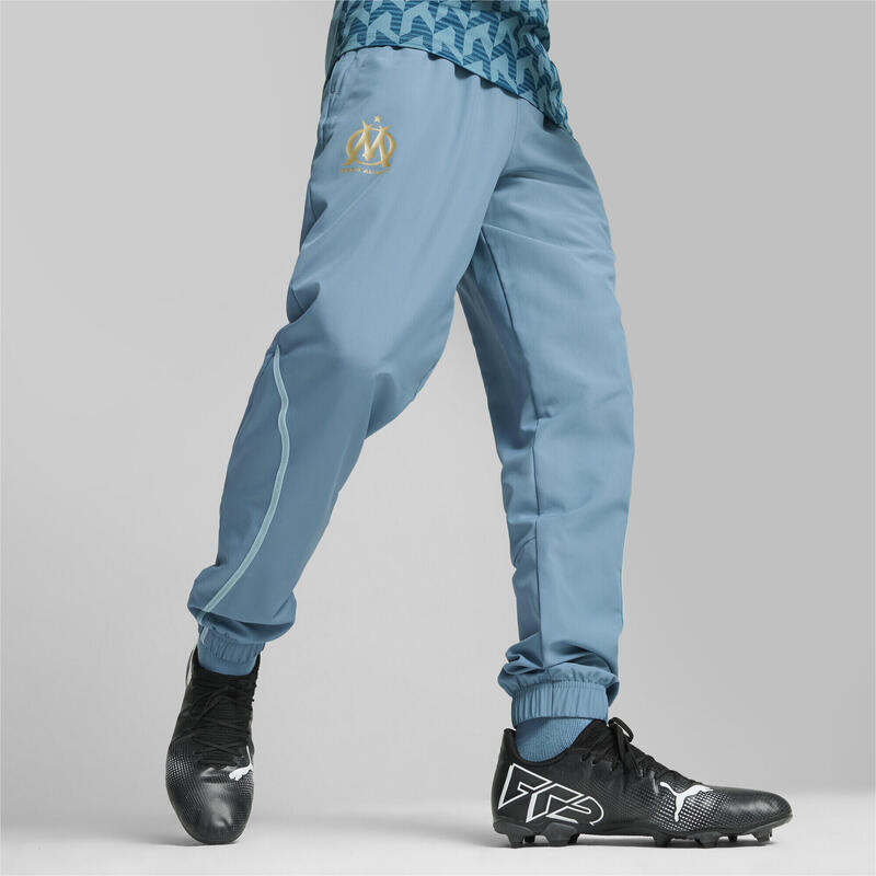 Pantalon tissé d’avant-match Olympique de Marseille Homme PUMA