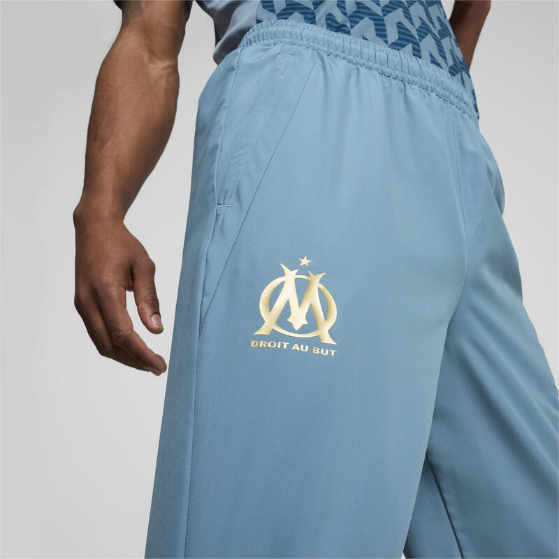 Pantalon tissé d’avant-match Olympique de Marseille Homme PUMA