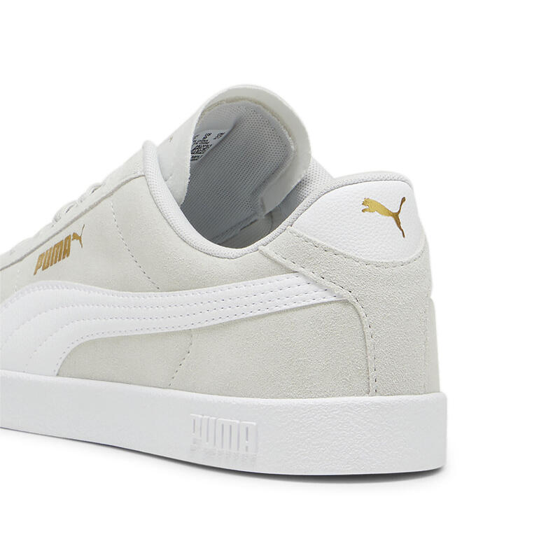 PUMA Club II Suede unisex sneakers PUMA Glacial Gray White Gold