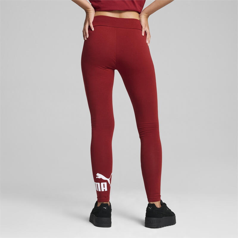 Essentials Logo legging voor dames PUMA Intense Red