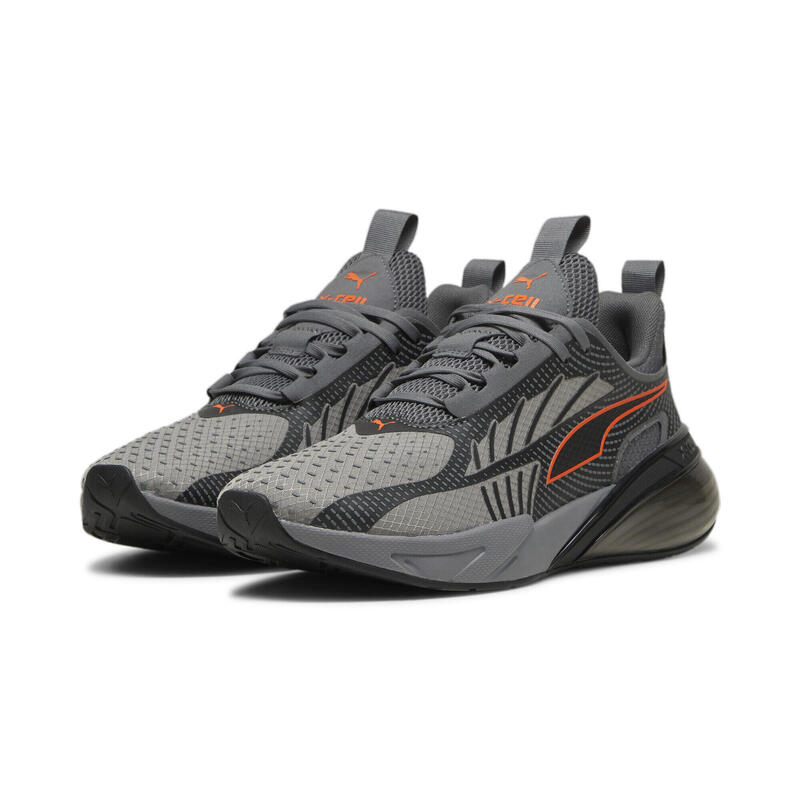 Scarpe da running X-Cell Action PUMA Cool Dark Gray Black Flame Flicker Orange