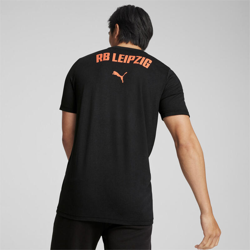 RB Leipzig Casuals T-shirt voor heren PUMA Black Active Red