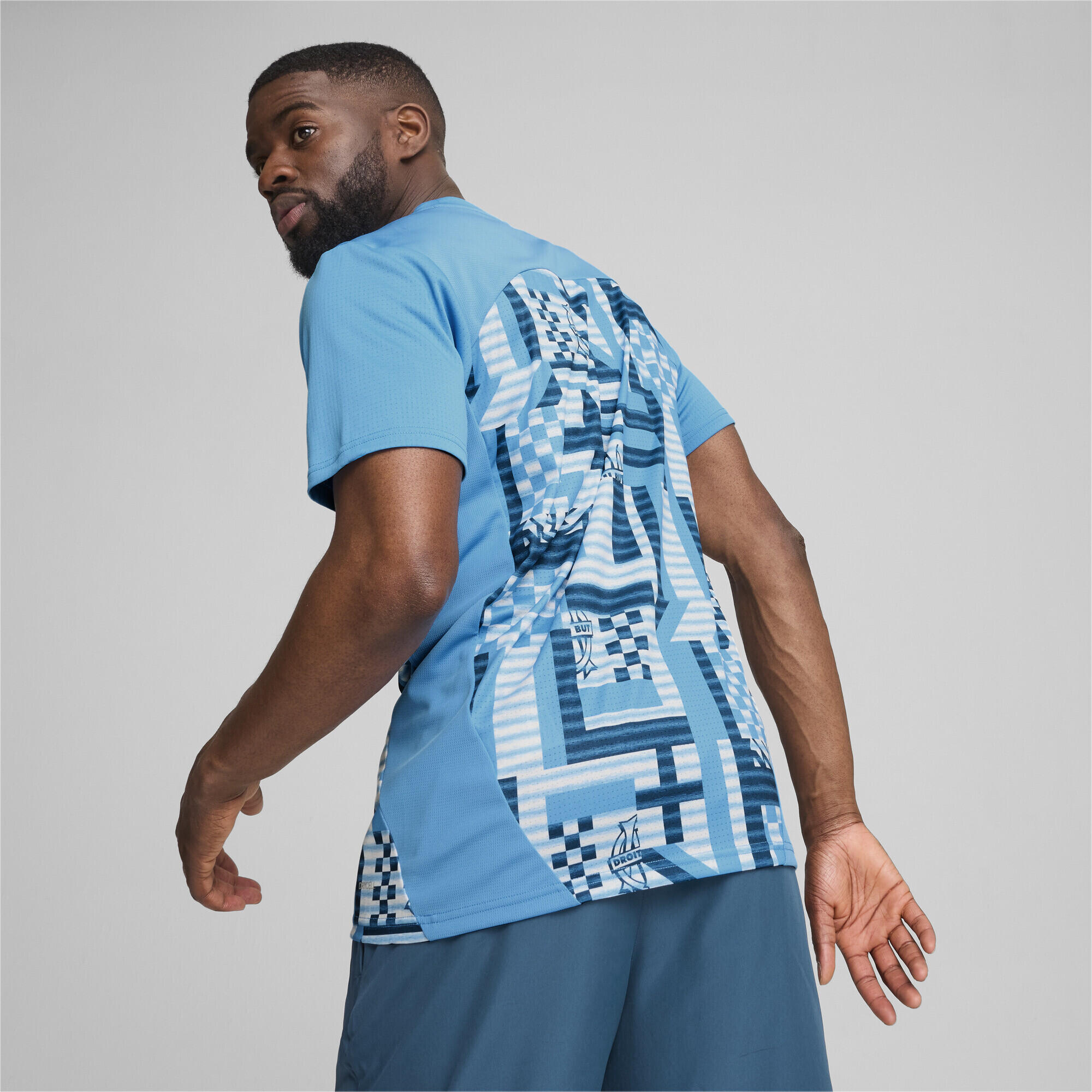 Maillot d'avant-match Olympique de Marseille Homme PUMA 5/7