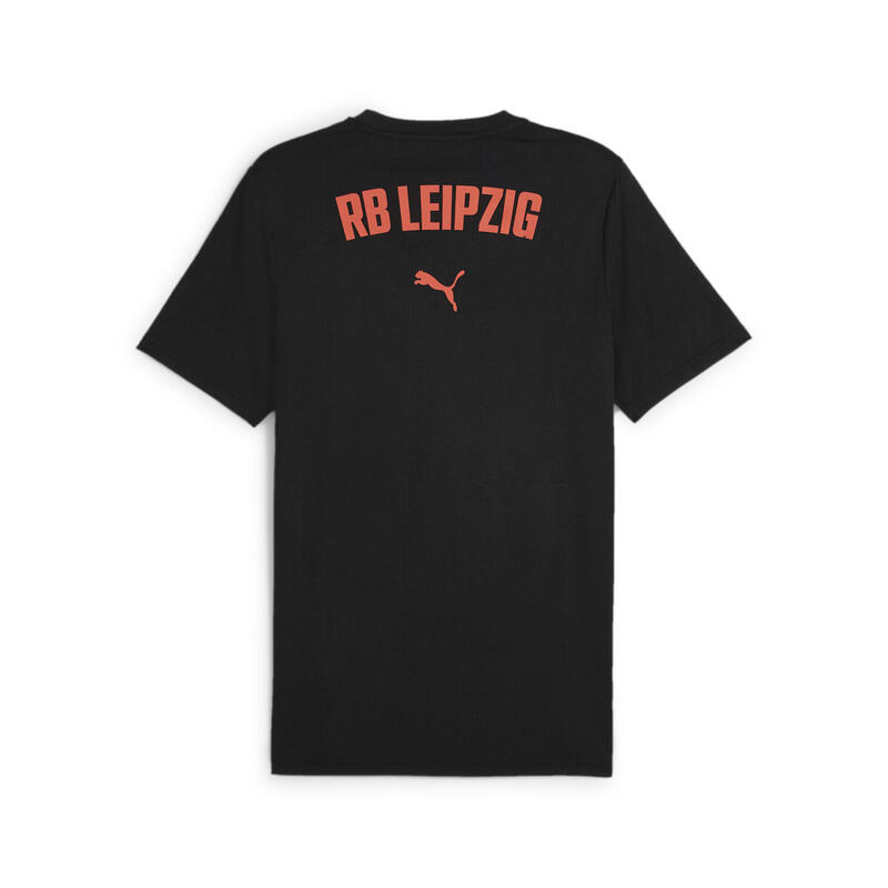 RB Leipzig Casuals T-shirt voor heren PUMA Black Active Red