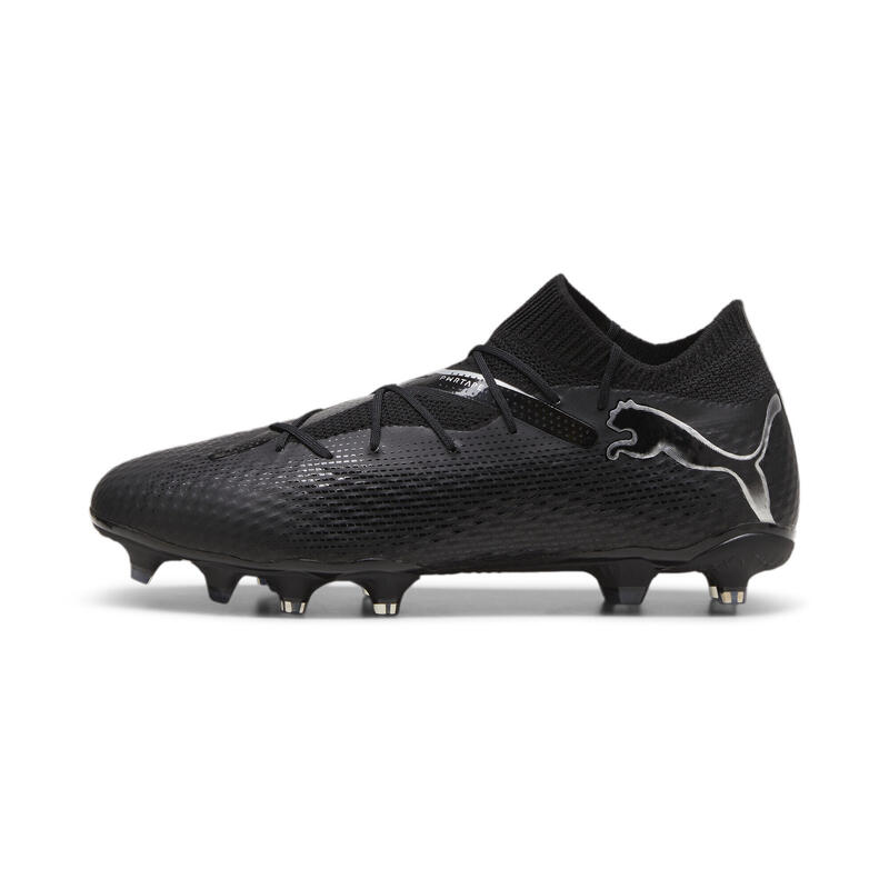 Scarpe da calcio FUTURE 7 PRO FG/AG PUMA Black Silver Metallic Gray