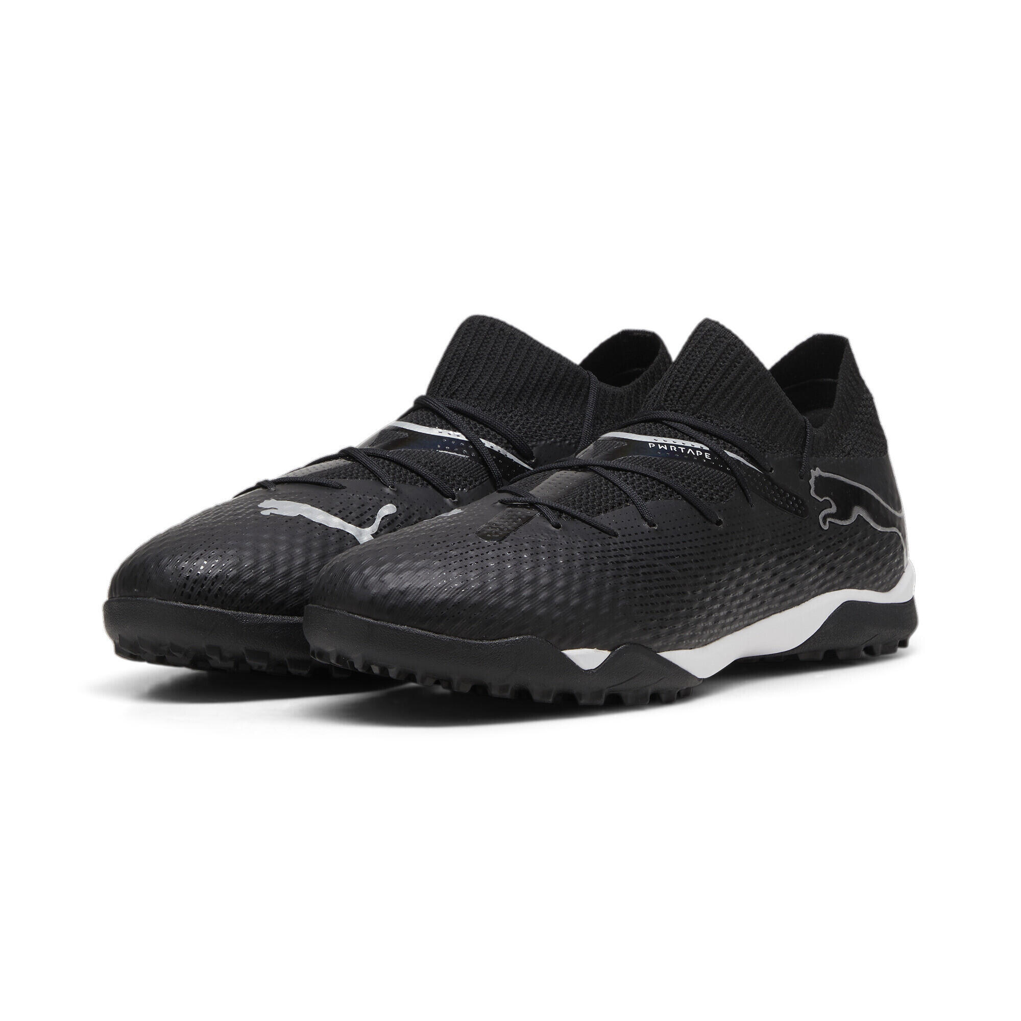 Puma - Chaussure De Football Future 7 Pro Cage Homme Puma Black Silver Metallic Gray - Baskets - Gris|noir - 46 - Decathlon