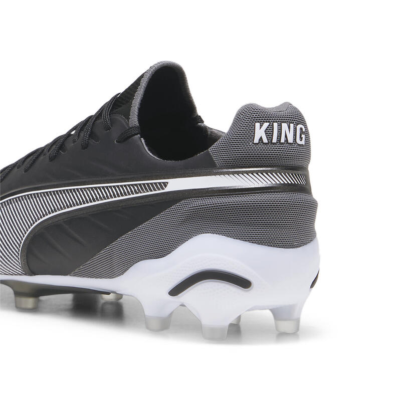 KING ULTIMATE FG/AG voetbalschoenen PUMA Black White Cool Dark Gray