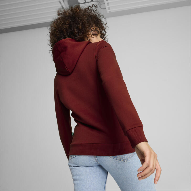 Essentials Logo FL Hoodie Damen PUMA Intense Red