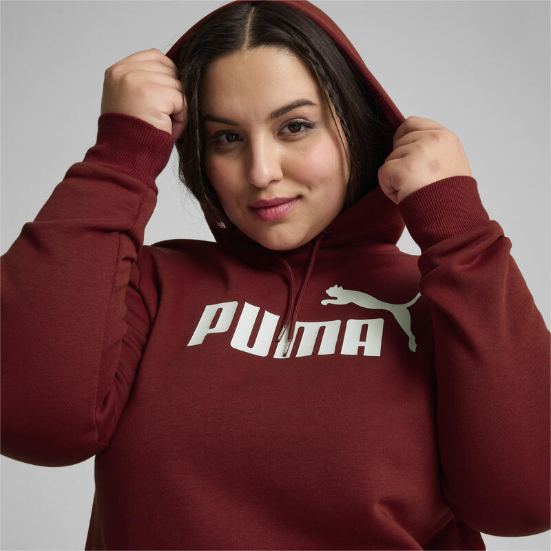 Hoodie polaire à logo Essentials Femme PUMA Intense Red