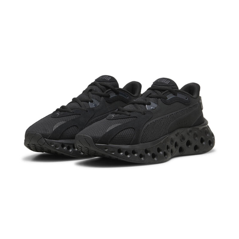 Běžecké boty SOFTRIDE Frekvence Unisex PUMA Black Flat Dark Gray