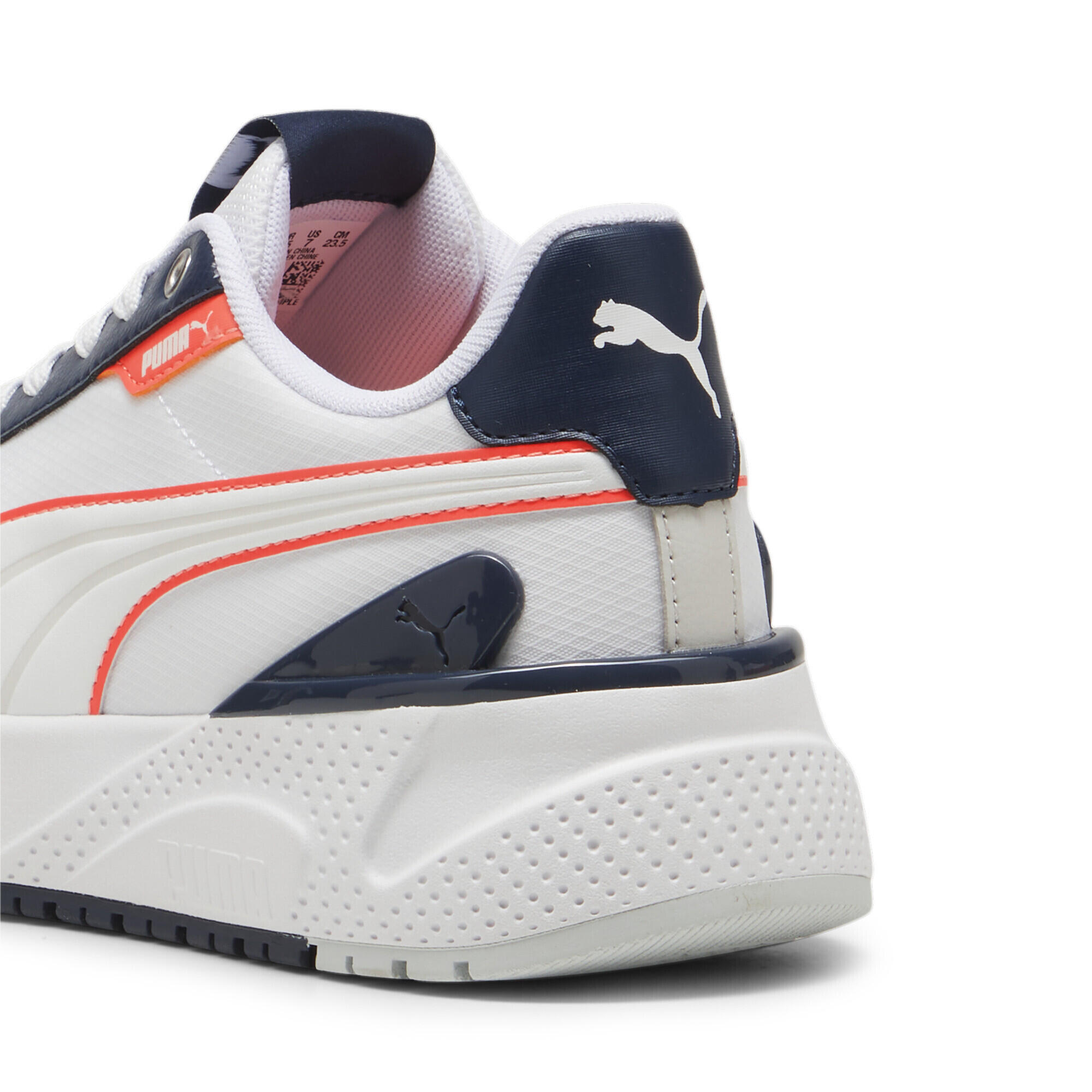 Zapatillas R78 Disrupt LT Mujer PUMA White Club Navy Glacial Gray Blue 5/7