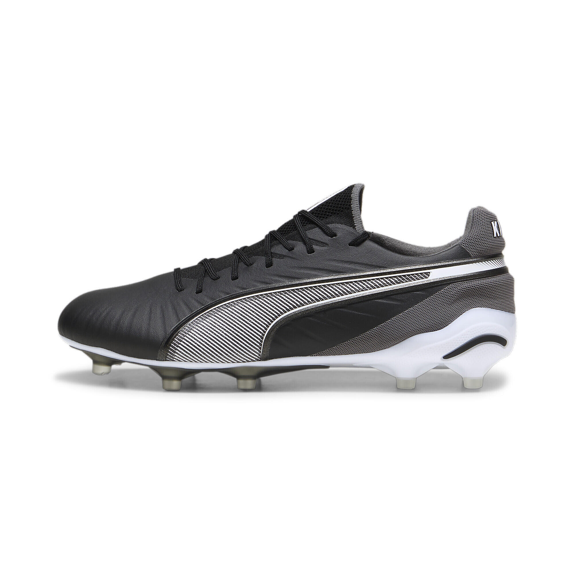 KING ULTIMATE FG/AG voetbalschoenen PUMA Black White Cool Dark Gray 6/7