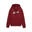 Sudadera con capucha ESS+ SCRIPT Mujer PUMA Intense Red White Rubber