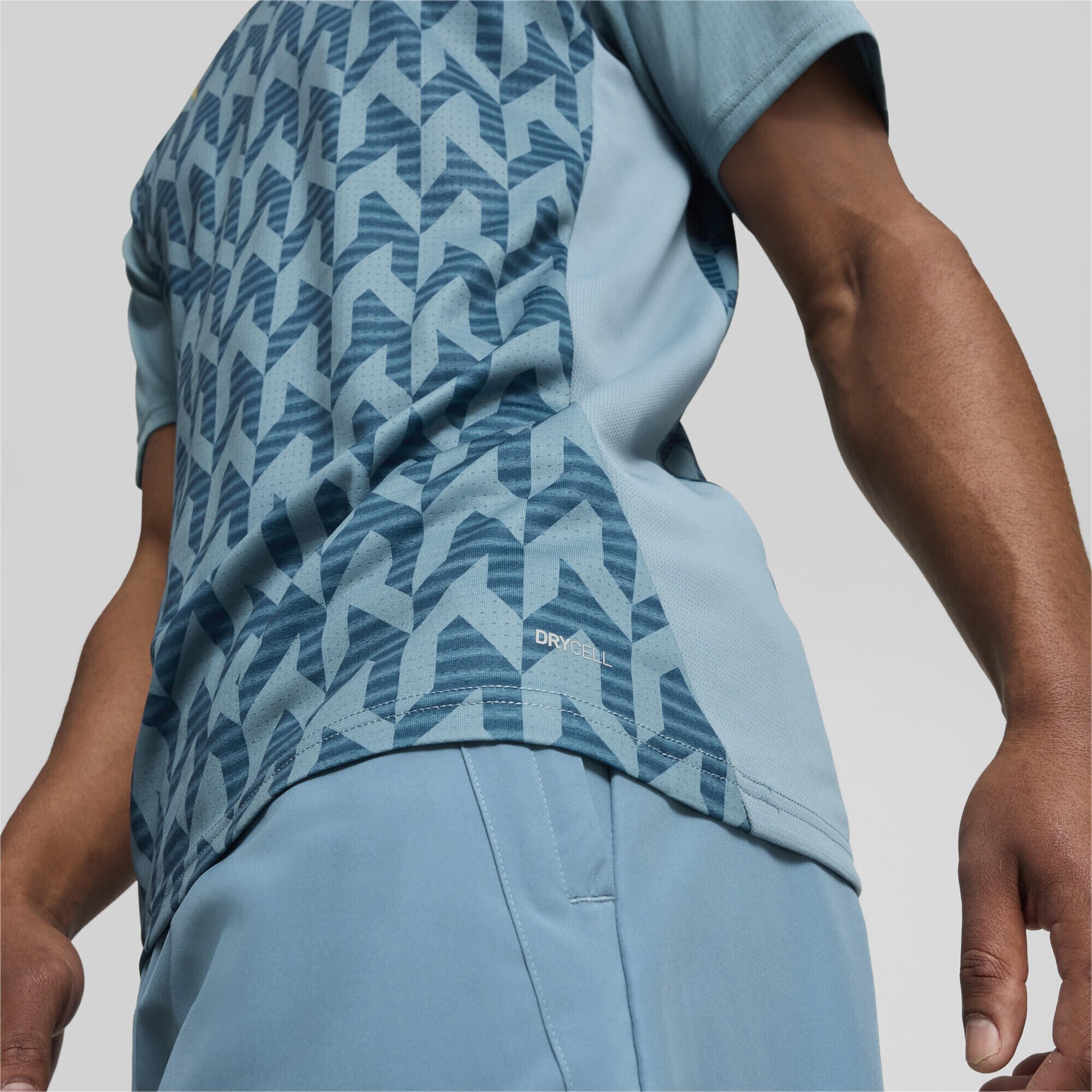 Olympique de Marseille Pre-match Short Sleeve Jersey Men PUMA 3/7