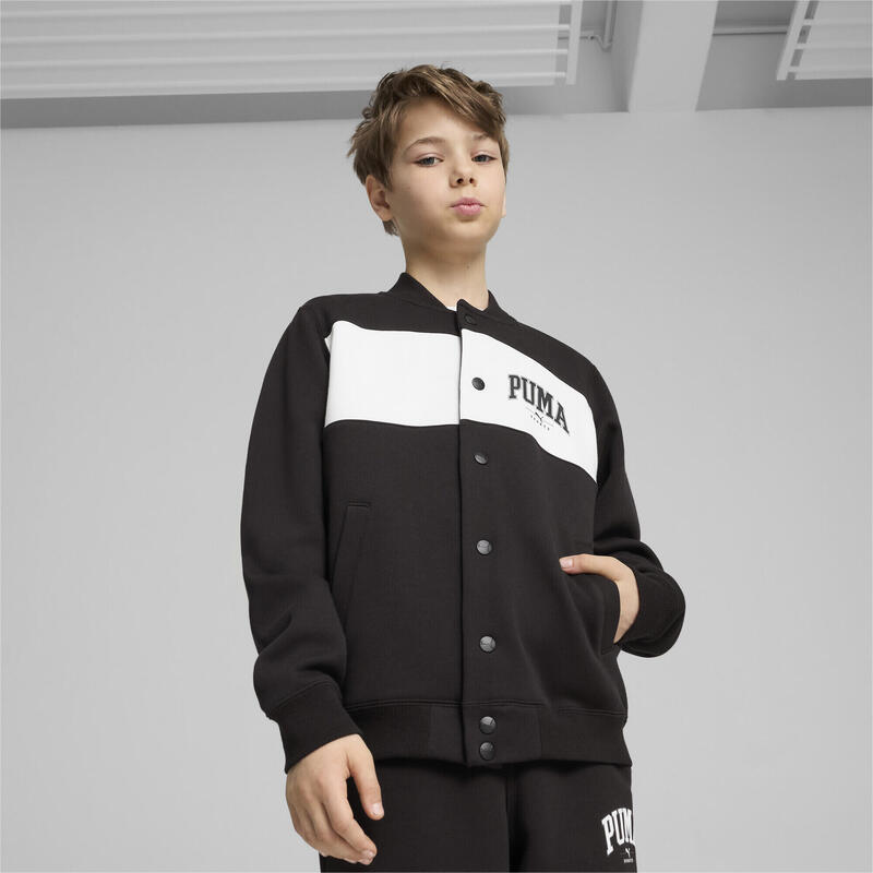 Bomber PUMA SQUAD pentru tineret PUMA Black