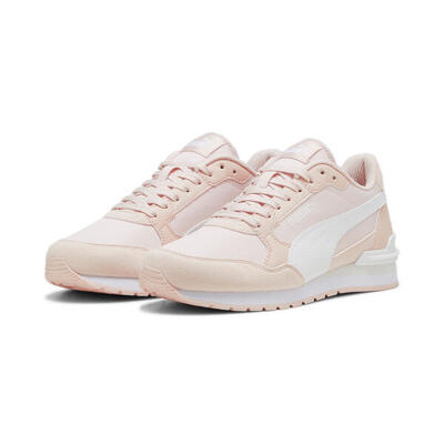 St runner v4 nylon unisex sneakers puma island pink white feather gray