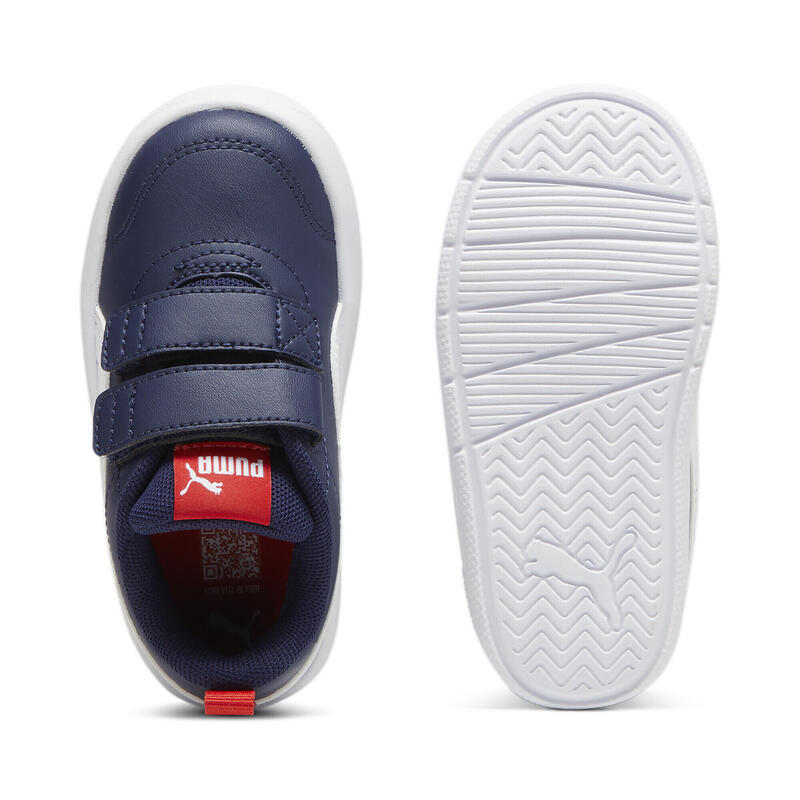 Courtflex V3 sneakers voor kleuters PUMA Navy White Red Blue