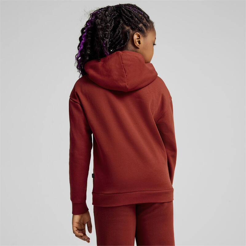 ESS+ SCRIPT Hoodie Mädchen PUMA Intense Red Gold Foil