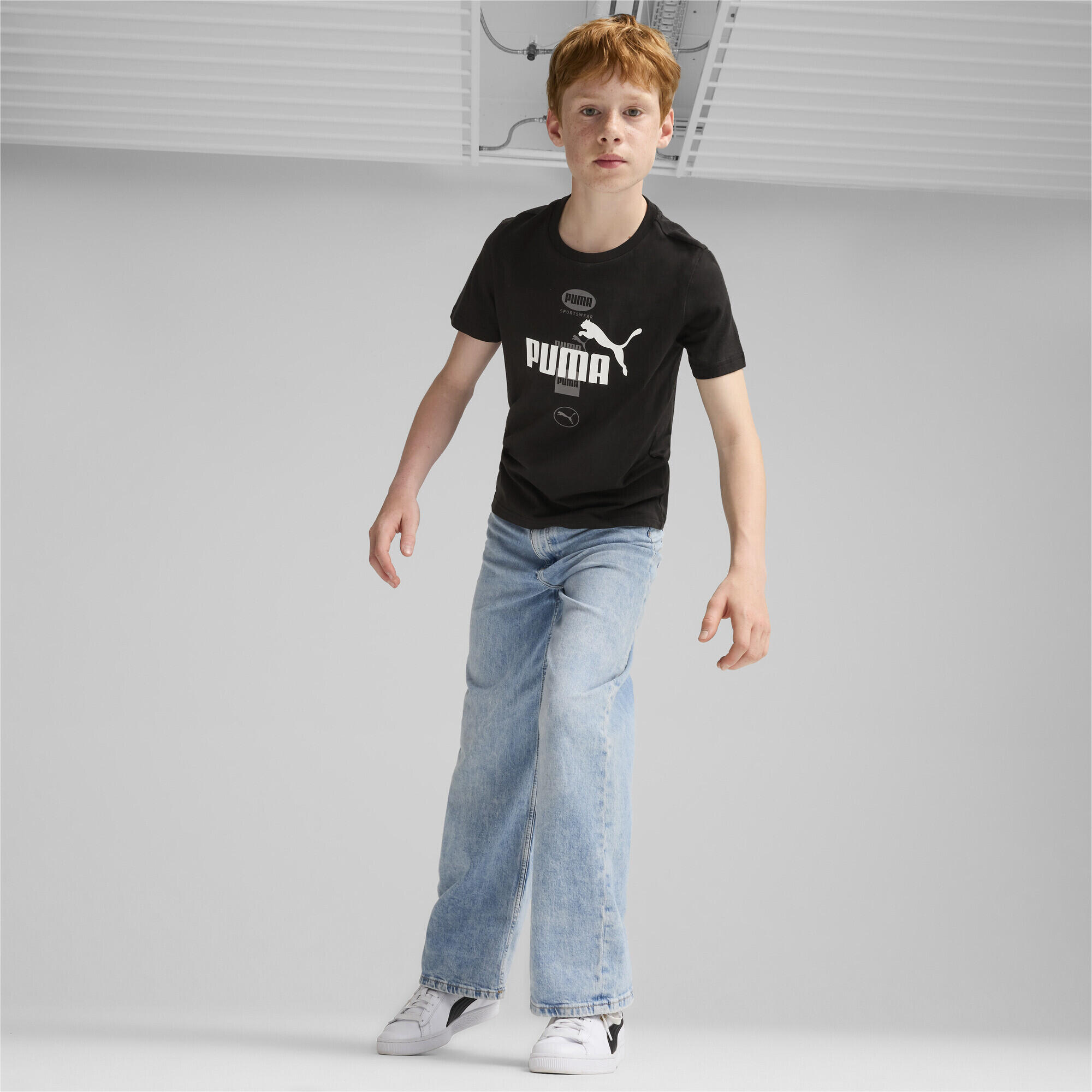 T-shirt à imprimés PUMA POWER Enfant et Adolescent PUMA Black 5/6