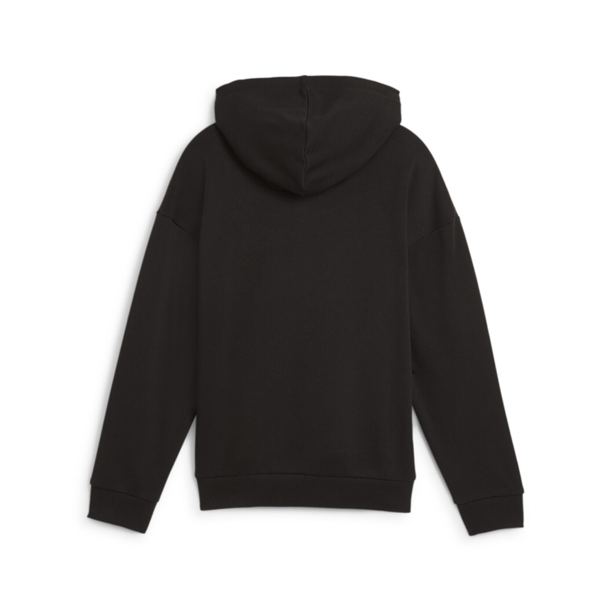 Sudadera con capucha ESS+ SCRIPT Niño PUMA Black Gold Foil 7/7