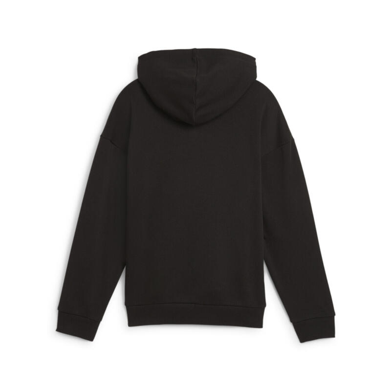 ESS+ SCRIPT Hoodie Mädchen PUMA Black Gold Foil