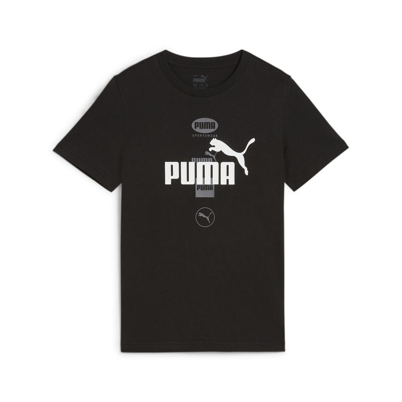 Camiseta PUMA POWER Graphic Niño PUMA Black