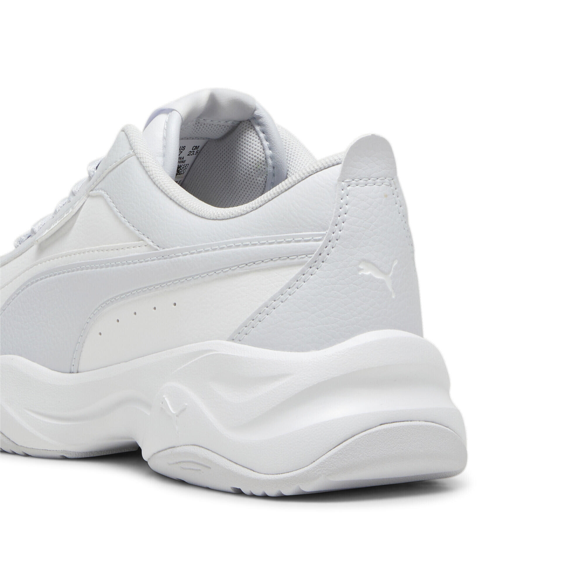 Cilia Mode Sneakers Damen PUMA Silver Mist White Gray 5/7