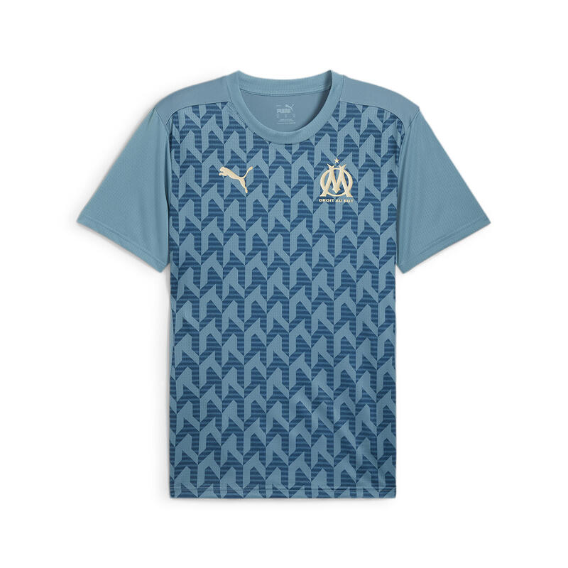 Camiseta de manga corta de prepartido Olympique de Marseille Hombre PUMA