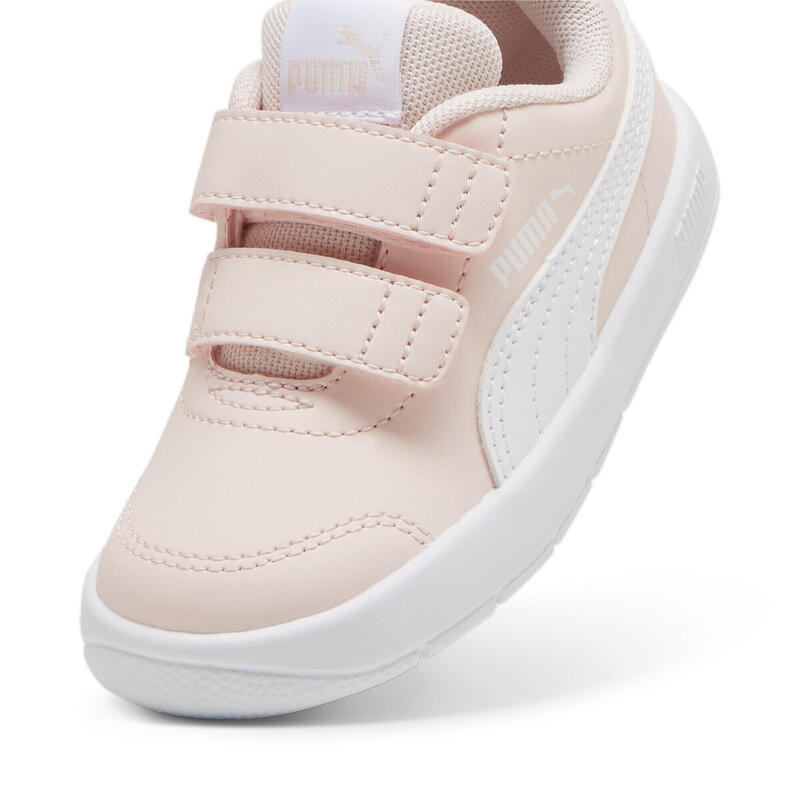 Zapatillas infantiles Courtflex V3 PUMA Island Pink White