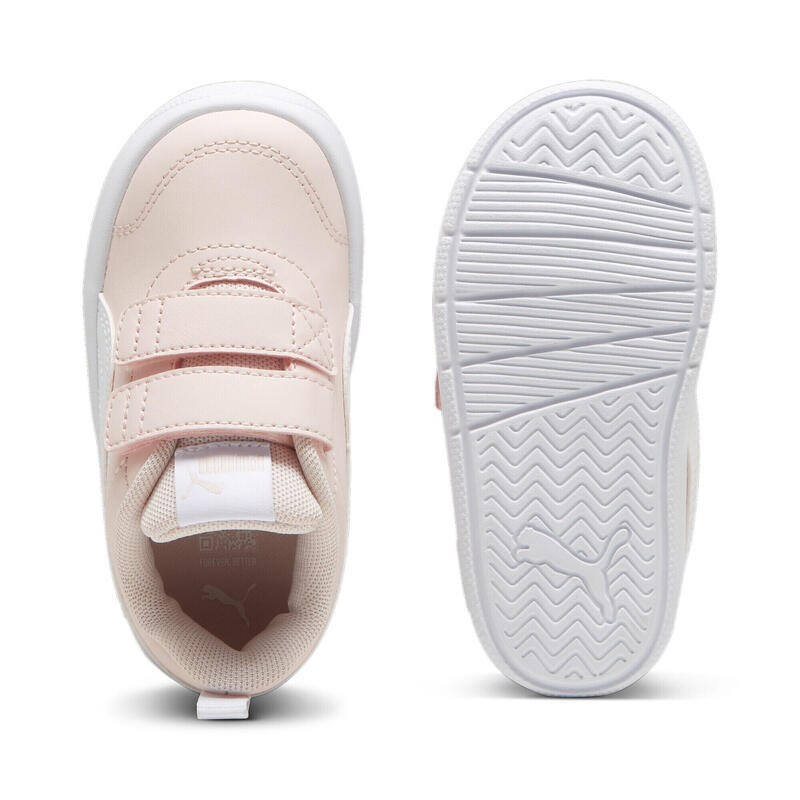 Tenisky Courtfle V3 pro malé děti PUMA Island Pink White
