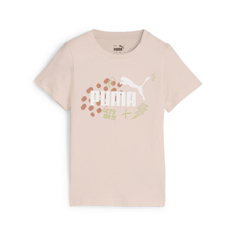 Camiseta ESS+ PUMA Niños PUMA Island Pink