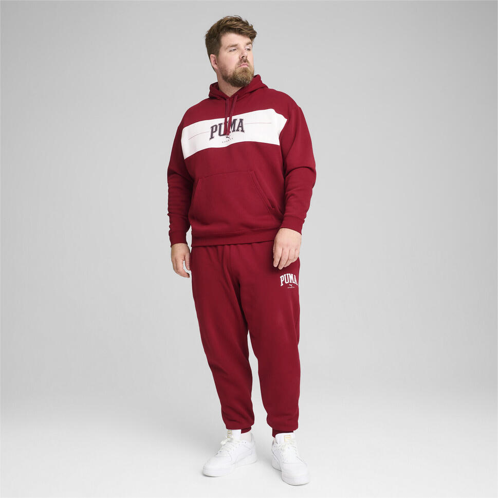 Męskie spodnie dresowe PUMA SQUAD PUMA Intense Red
