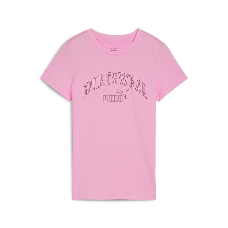 ESS+ LOGO LAB T-shirt voor dames PUMA Mauved Out Pink