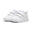 Courtflex V3 Sneakers Klein Kinder PUMA White Silver Mist Gray