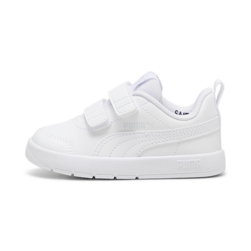 Baskets Courtflex V3 Bébé PUMA White Silver Mist Gray