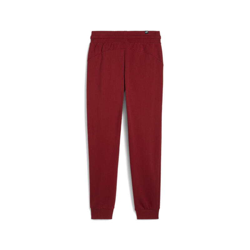 Pantalon ESS+ Script Femme PUMA Intense Red Gold Foil