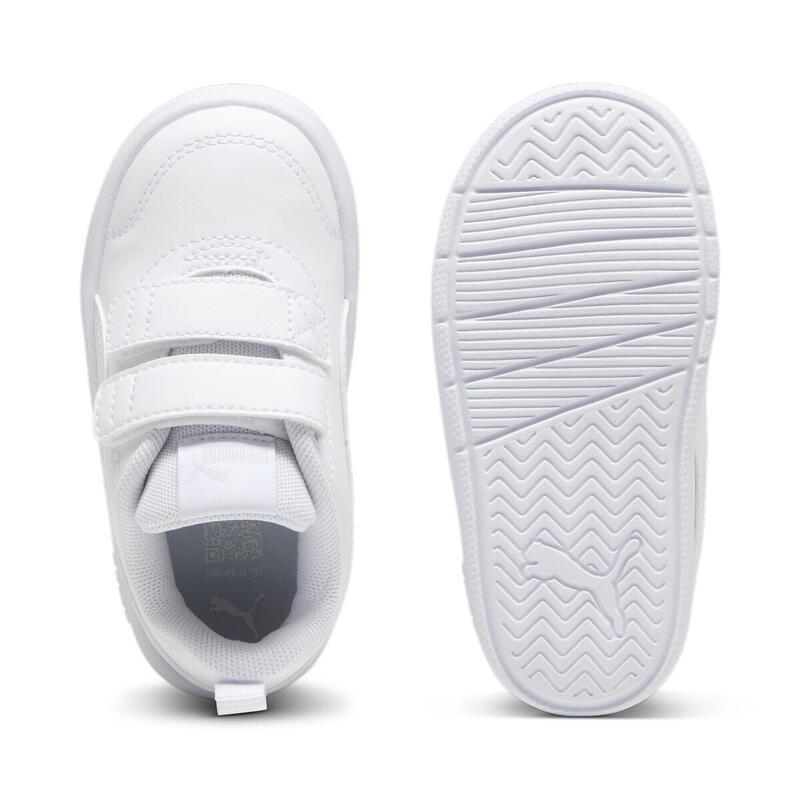Baskets Courtflex V3 Bébé PUMA White Silver Mist Gray