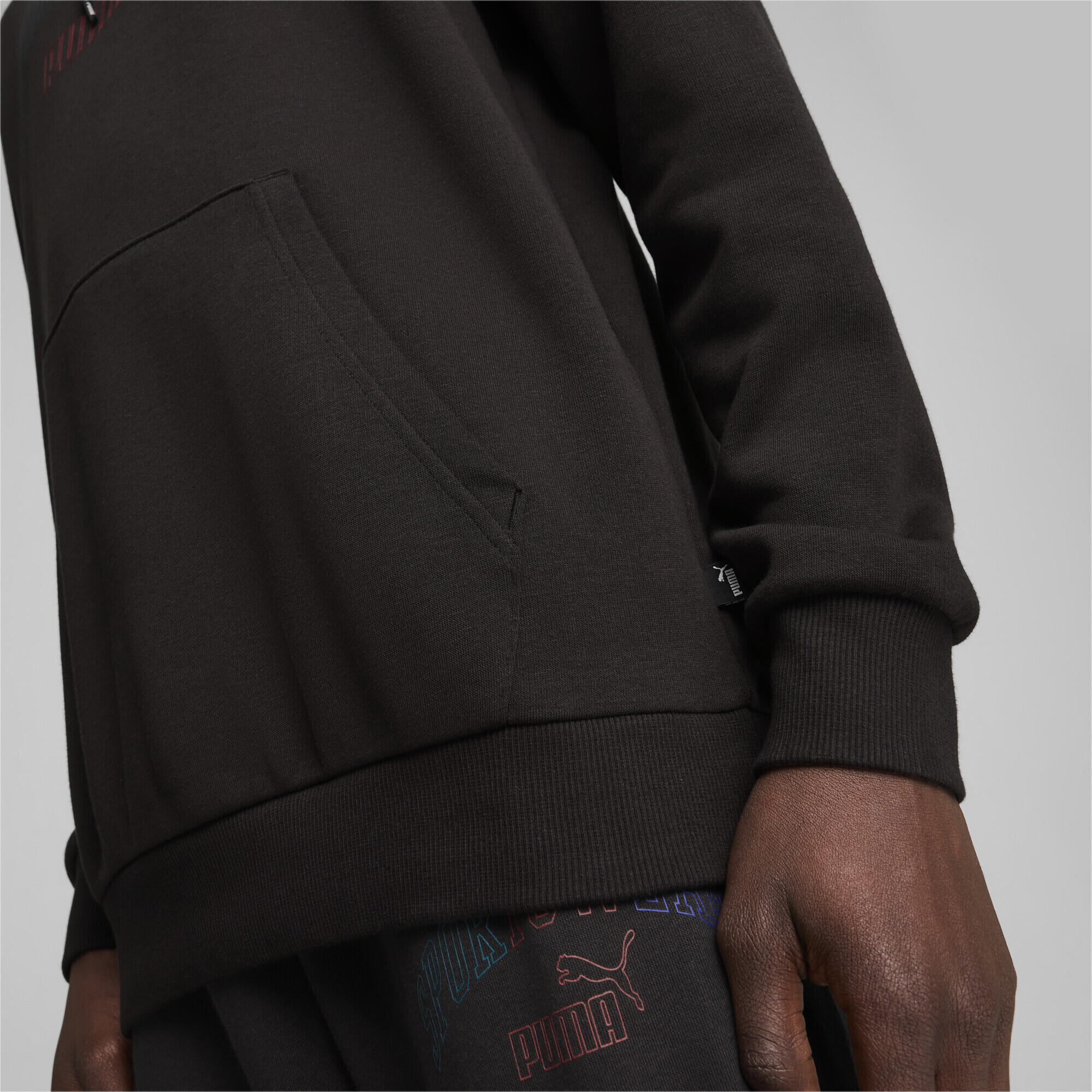 Hoodie ESS+ LOGO LAB Homme PUMA Black 4/7