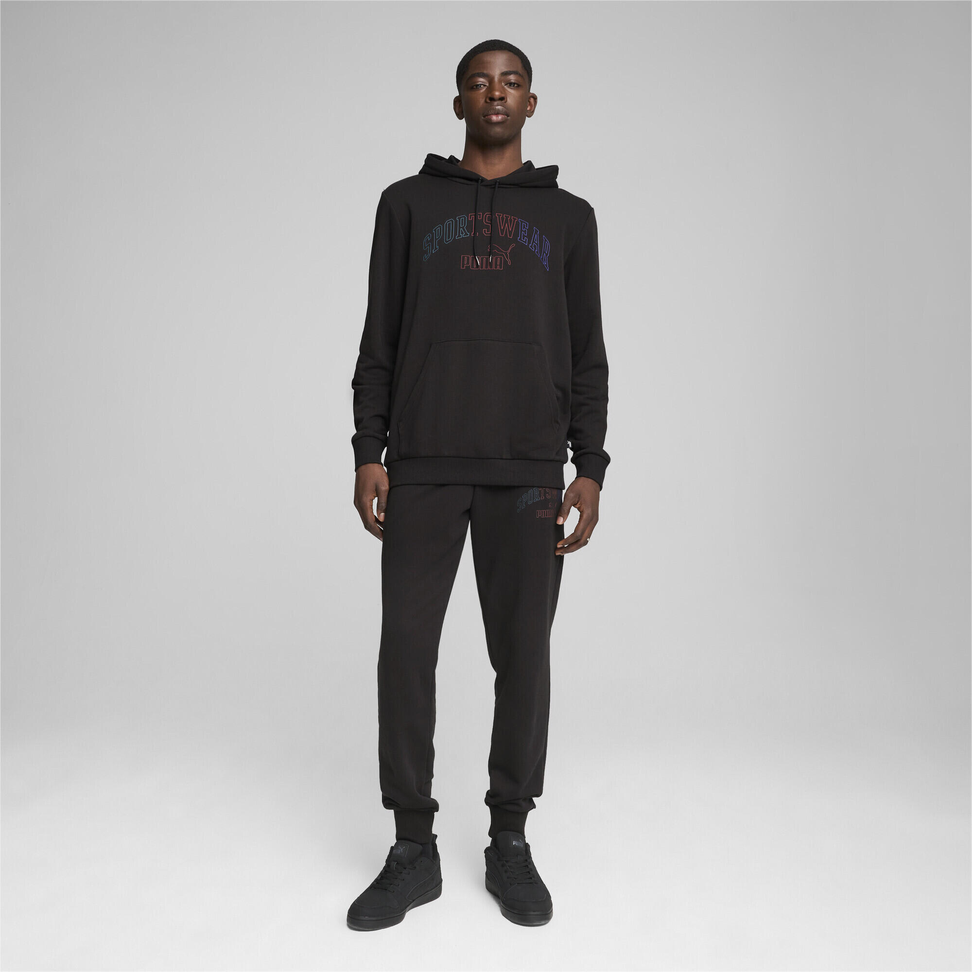 Hoodie ESS+ LOGO LAB Homme PUMA Black 2/7