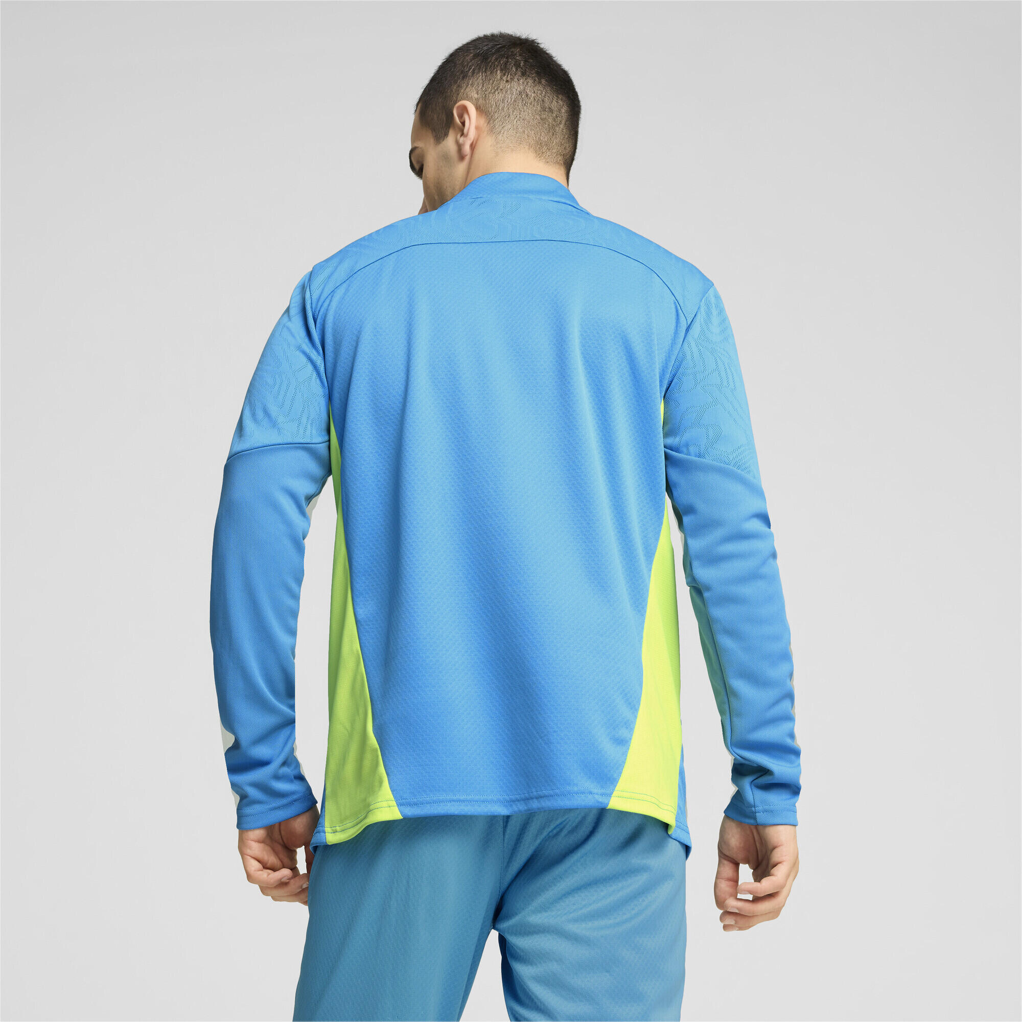 Top da allenamento Manchester City con zip corta da uomo PUMA 5/7