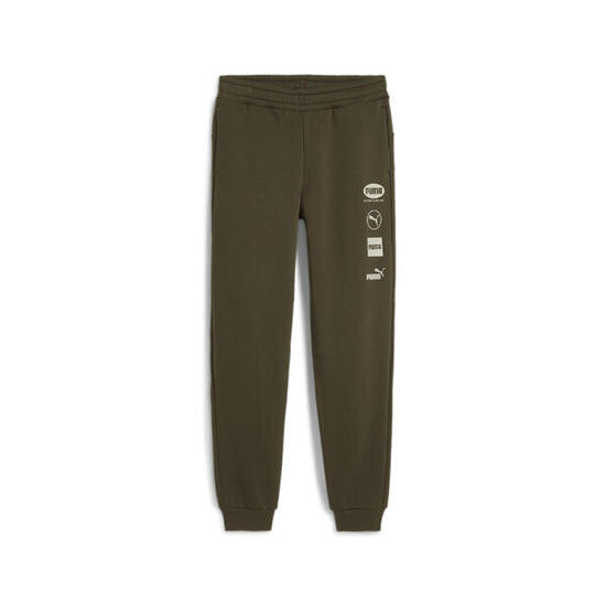 Pantalon à imprimés POWER PUMA Enfant et Adolescent PUMA Dark Olive Green