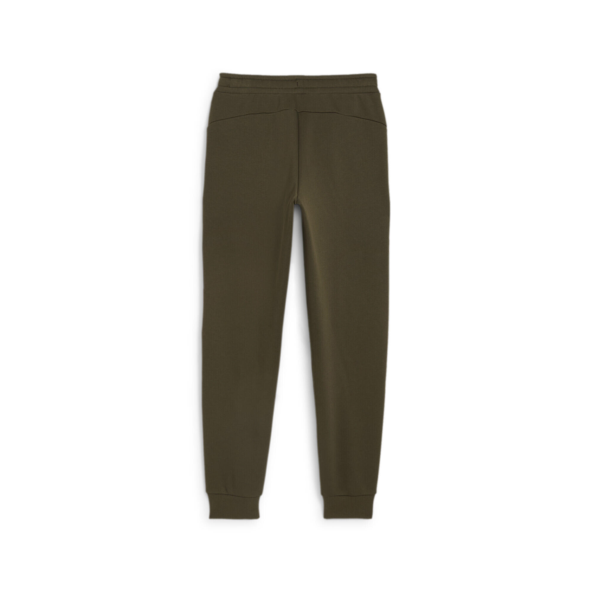 Młodzieżowe spodnie z grafiką PUMA POWER PUMA Dark Olive Green 6/7