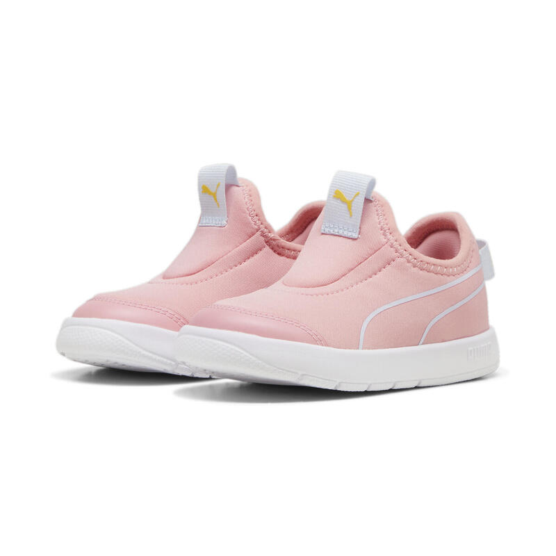 Baskets à enfiler Courtflex v3 Bébé PUMA Peach Smoothie Icy Blue Pink