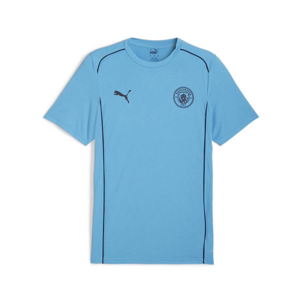 Męska koszulka Casuals Manchester City PUMA Magic Blue New Navy